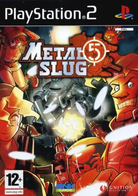 Metal Slug 5 box cover front